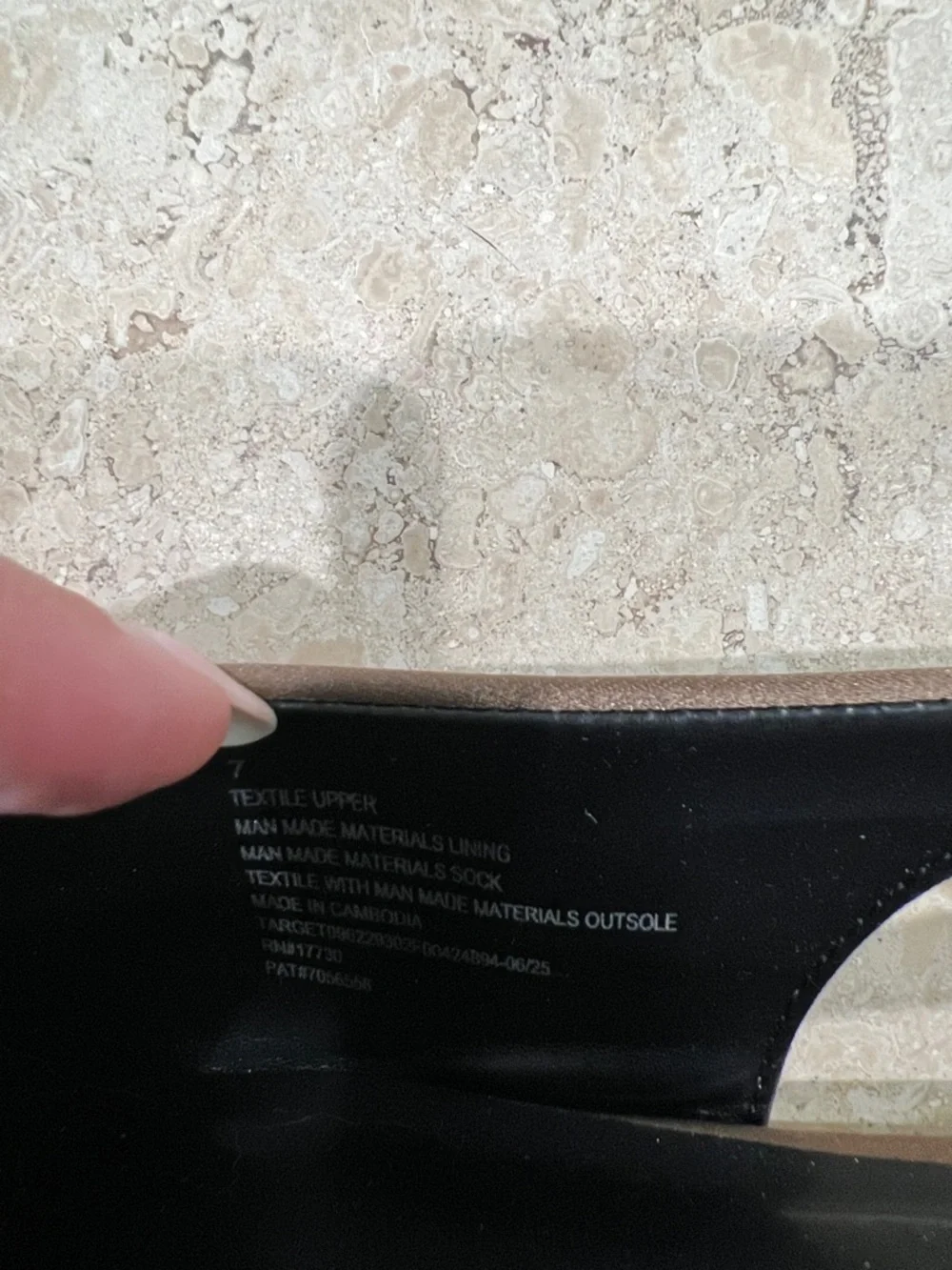 A New Day pointed toe bow flats size 7 NWT - Picture 4 of 5